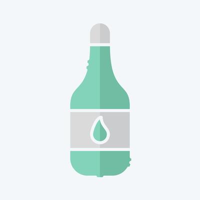 Icon Water. related to Breakfast symbol. doodle style. simple illustration