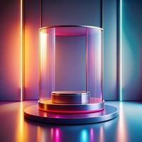 3D rendering product display photo