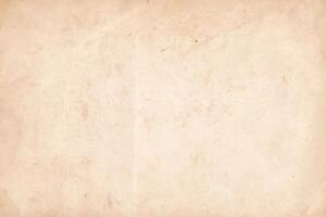 Old vintage paper texture background. Horizontal brown paper sheet vector