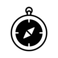 Directional tool, well designed handy icon of compass vector