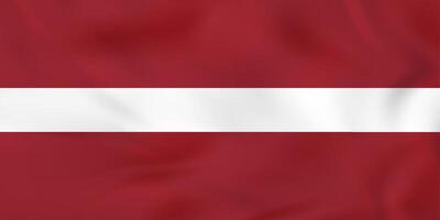Latvia waving flag. Latvia national flag background texture. vector