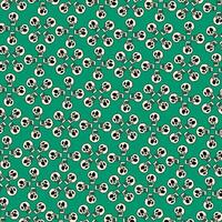 Skull Green Pattern vector