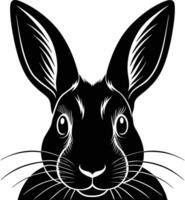 This cute rabbit graphic illustration adds a touch of whimsy and joy to any creative project or digital artwork vector