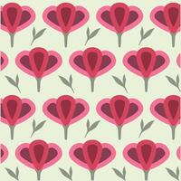 Flower Nature Pattern Background design illustration design template, suitable for your wallpaper, background, and etc vector