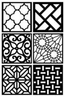 a series of four squares with a design that says the name of a design . vector