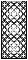 a black and white pattern with a black border vector
