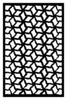a black and white geometric design with geometric shapes vector