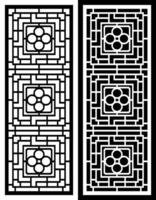 a black and white design with a design that says'the name of a ' vector