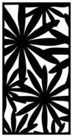 a black and white print of a design from the collection of art by visual artist. vector