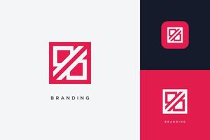 Cube Box Abstract Digital App Brand Logo vector