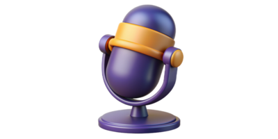A Stylish and Unique Microphone Designed Specifically for Media and Broadcasting Purposes png