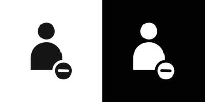 Block User Icon Flat fill set collection vector
