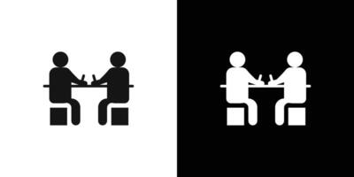 Contract signing icon Flat fill set collection vector