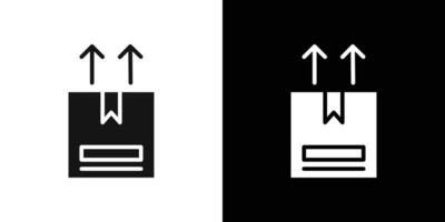 distribution icon Flat fill set collection vector