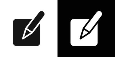 Edit Image Icon Flat fill set collection vector