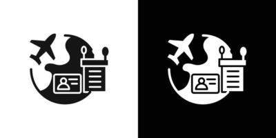 MICE tourism icon Flat fill set collection vector