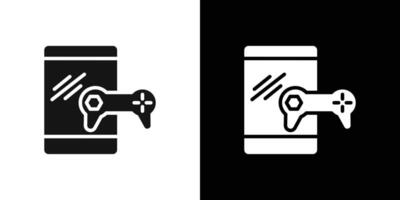 mobile phone game icon Flat fill set collection vector