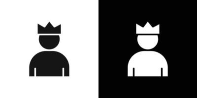 Premium Customer User Icon Flat fill set collection vector