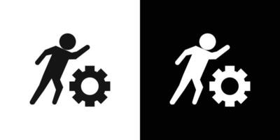 Sprint icon Flat fill set collection vector