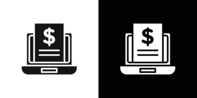 Subscription Model icon Flat fill set collection vector