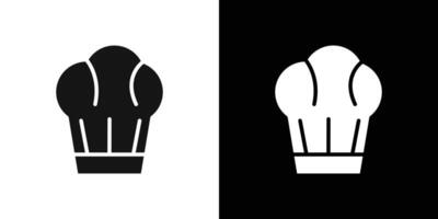toque icon Flat fill set collection vector
