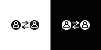 User interaction icon Flat fill set collection vector