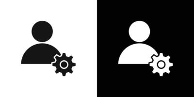 User Management Icon flat line symbol set. vector
