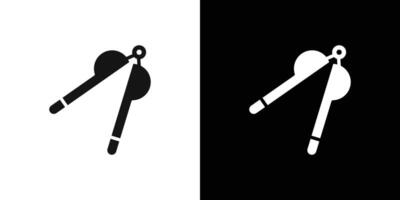 Lemon squeezer icon Flat set outline vector