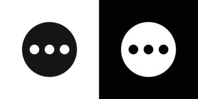 more button icon flat line symbol set. vector