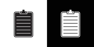 Assignment icon Black line art logo set vector