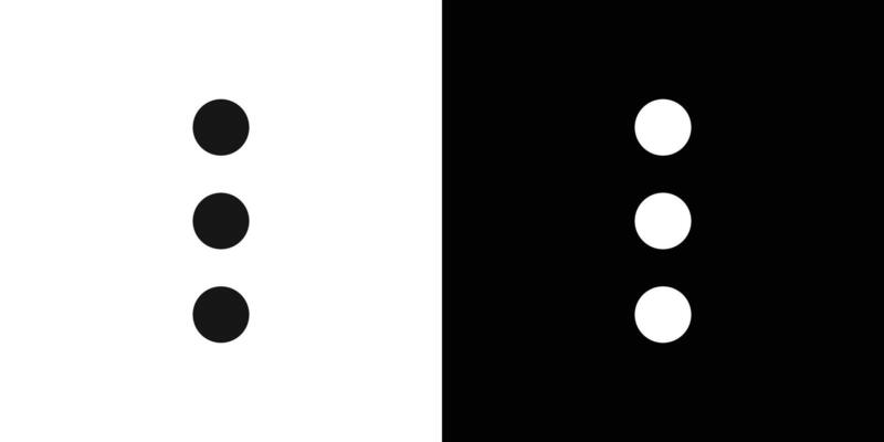 more button icon Black line art logo set