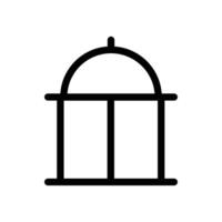 Government icon Logo symbol outline set vector