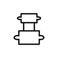 Medical Hernia Icon for Health and Medical Graphics Essential for Representing Hernia Conditions and Surgical Procedures vector