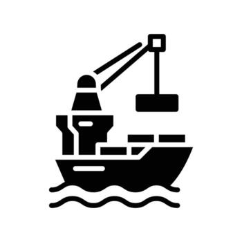 unión cósmica sólido icono diseño bueno para web o móvil aplicación vector