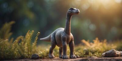 Brachiosaurus was a sauropod dinosaur, one of the largest Brachiosaurus dinosaur in the nature, It lived in during the late Jurassic period. photo