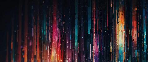 Glitch Art Canvas - Utilize the aesthetics of digital glitches such as corrupted data and pixel errors. photo