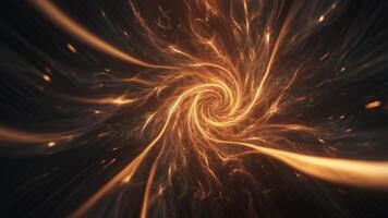 Fiery Spiral of Power and Destruction in a Monochromatic World A Stunning Visual Representation of Chaos and Transformation. photo