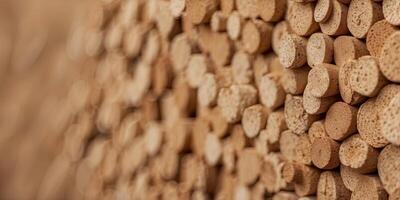Empty cork bulletin board used as a business background for copy space. photo