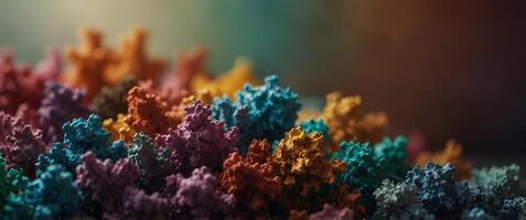 Onebstronect shonepes onend colors with one metonellic sheen. photo
