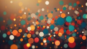 Colorful abstract background with geometric shapes and vibrant color scheme for art and design projects. photo