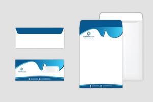 Corporate Envelope Template set a4 and dl size vector