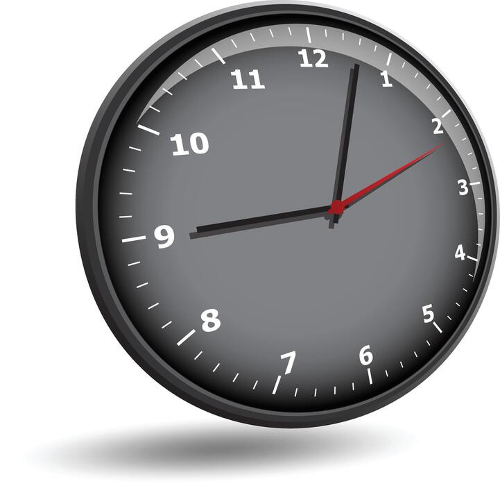 7 Clock Vector Art, Icons, and Graphics for Free Download