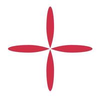 Minimalist Geometric Shapes Four vector