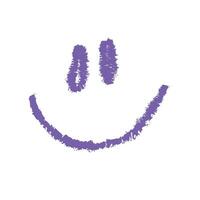Playful Scribbles Shape Smile Three vector