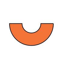 Retro Shape twelve vector