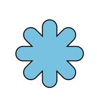 Retro Shape Eight vector
