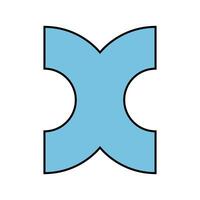 Retro Shape Two vector