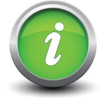 button info 2d vector
