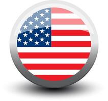 flag icon web button use vector