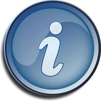 button 2d info vector